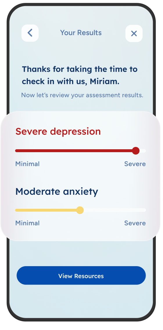OOTify mobile app assessment mockup